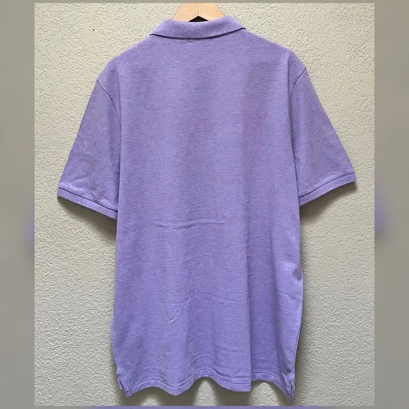 Polo Ralph Lauren Men’s Basic Polo Shirt Pastel Purple Color -Size XL